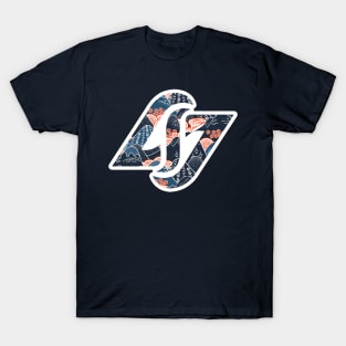 Counter Gaming [Kimono Print] T-Shirt